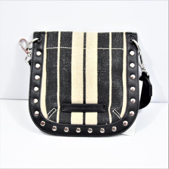 French Connection Mini Fina Canvas Crossbody Bag - Picture 1 of 5